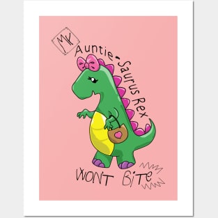 My Auntie Saurus Rex Posters and Art